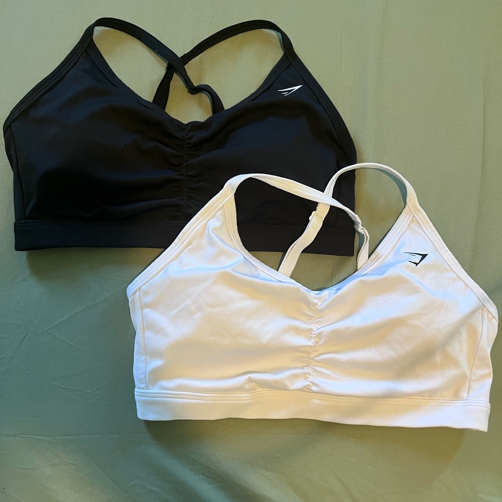 Gymshark Ruched Sports bra Set